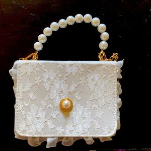 Wedding ready small clutch crossbody purse